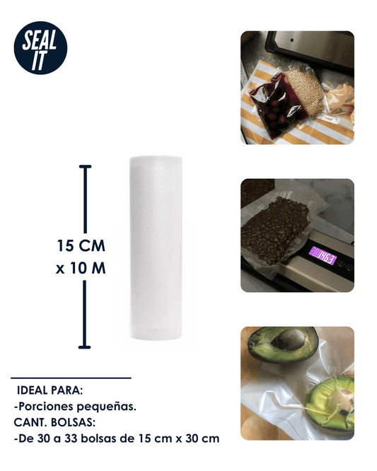 Bolsa en rollo 10 metros