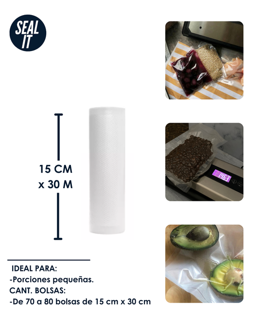 Bolsa en rollo 30 metros